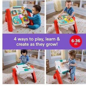 NWT Fisher-Price Laugh & Learn 4-in-1 Activity Table